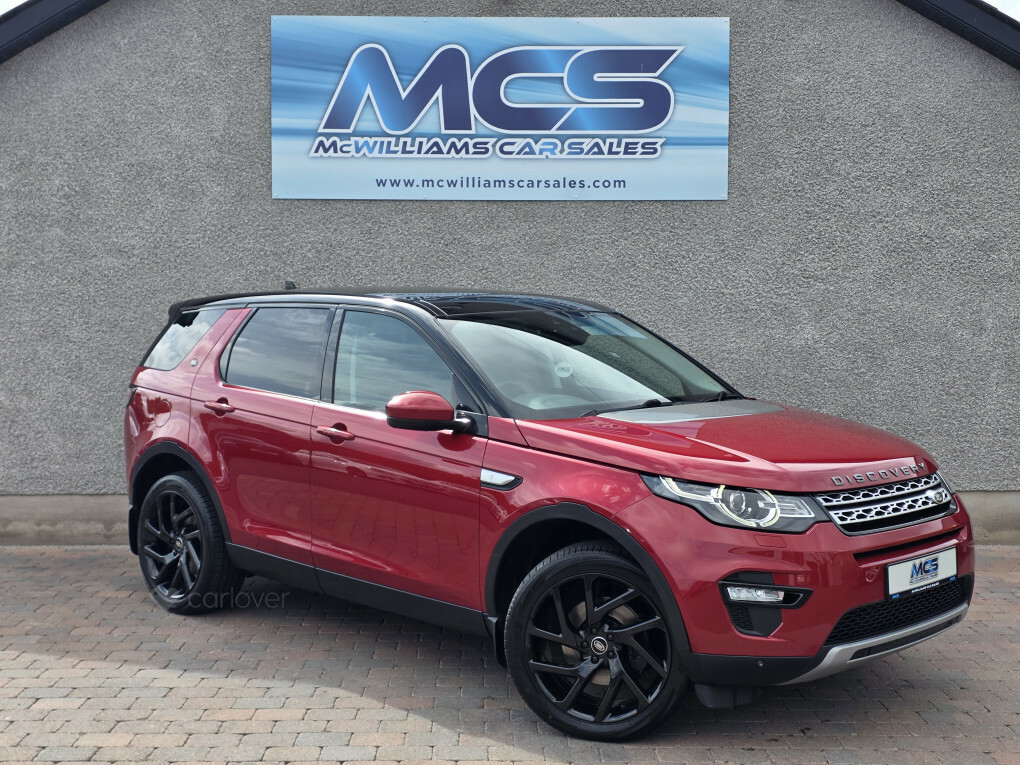 Land Rover Discovery Sport Hse Sd4 Red