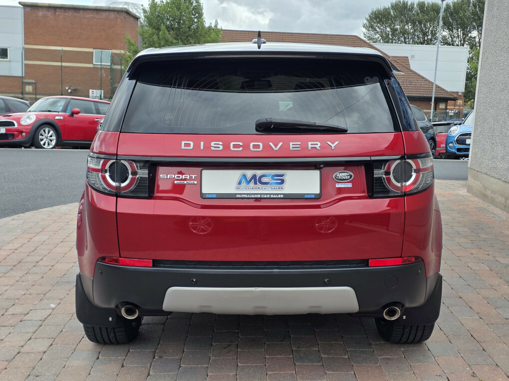 Land Rover Discovery Sport Hse Sd4 Red #4