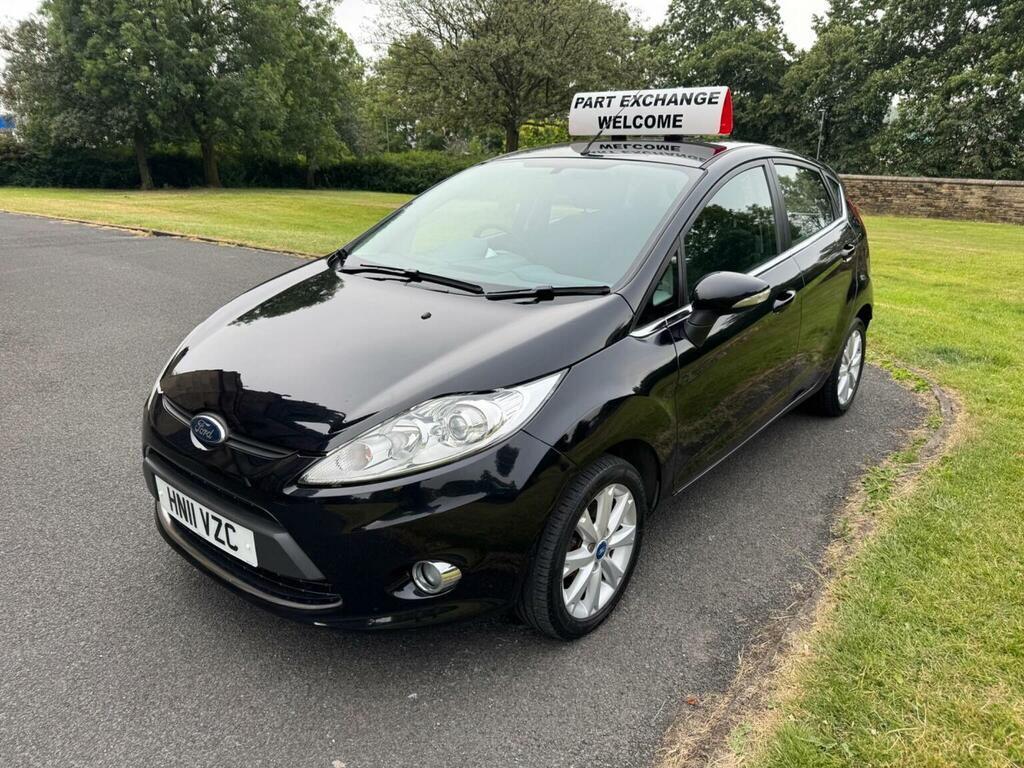 Ford Fiesta Hatchback 1.25 Zetec 201111 Black #3