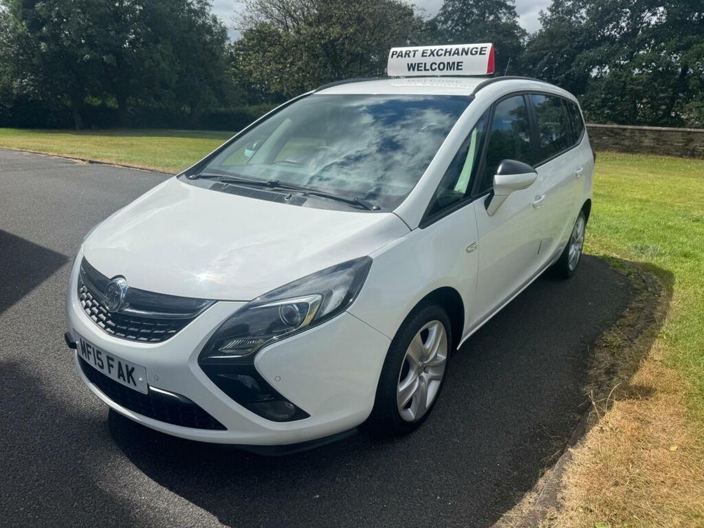 Vauxhall Zafira Tourer 1.8 16V Exclusiv Euro 5 White #3