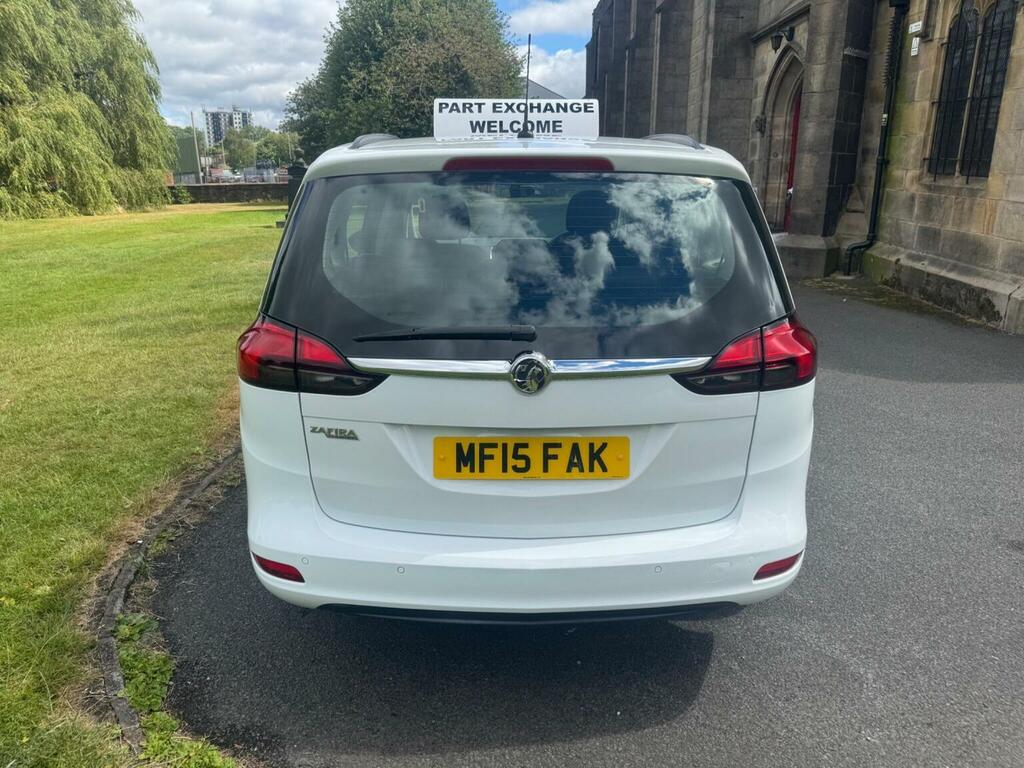 Vauxhall Zafira Tourer 1.8 16V Exclusiv Euro 5 White #6