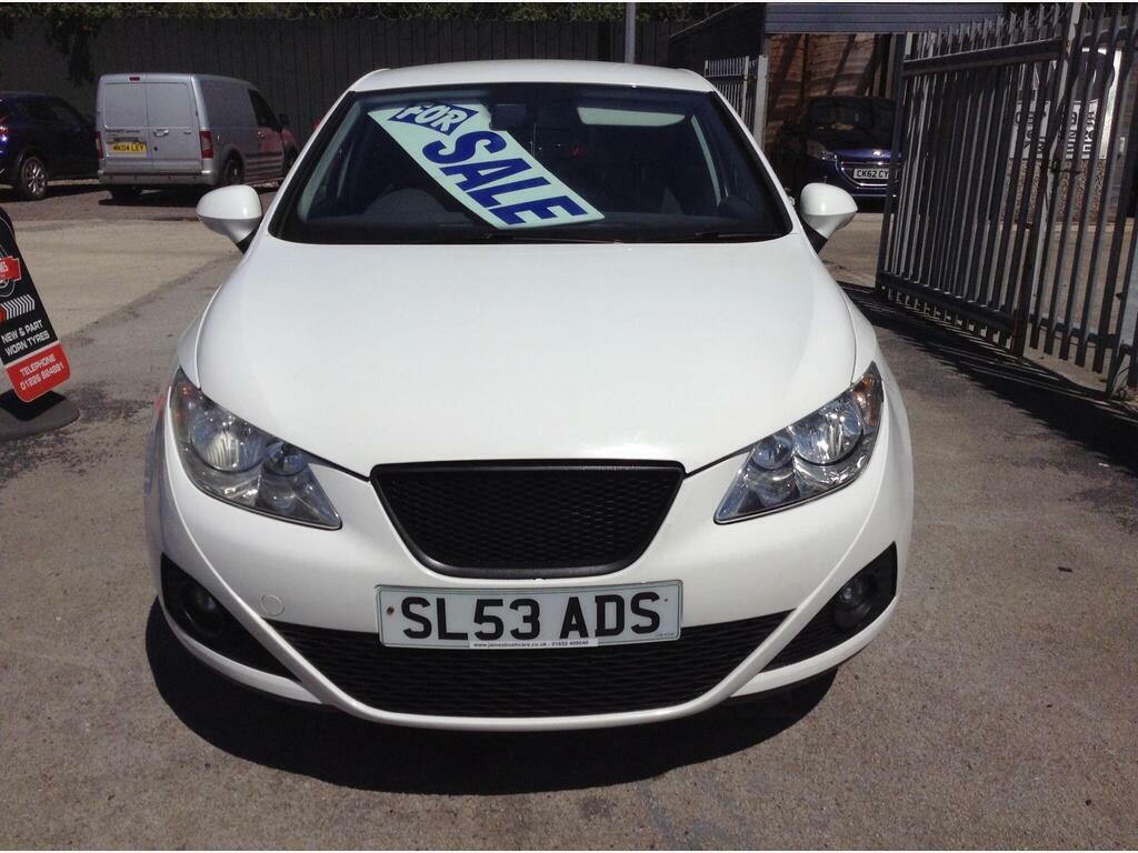 Seat Ibiza 1.4 16V Good Stuff Euro 5 White #2