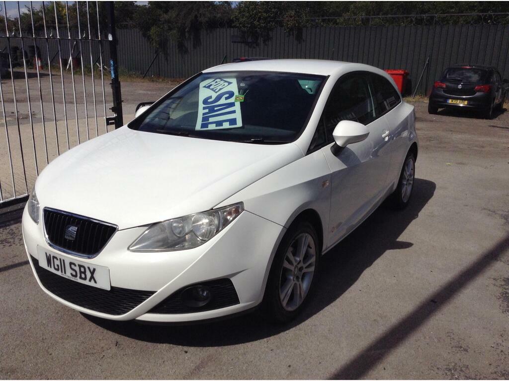 Seat Ibiza 1.4 16V Se Copa Sport Coupe Euro 5 White #2