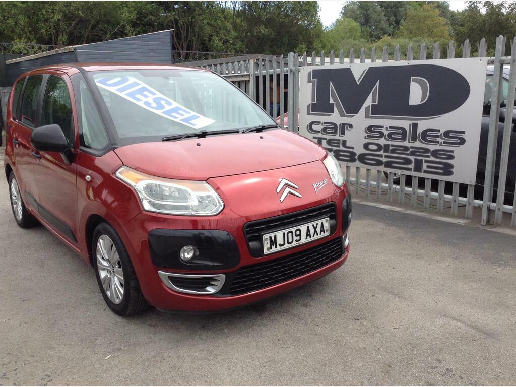 Citroen C3 Picasso 1.6 Hdi Vtr Euro 4 Red