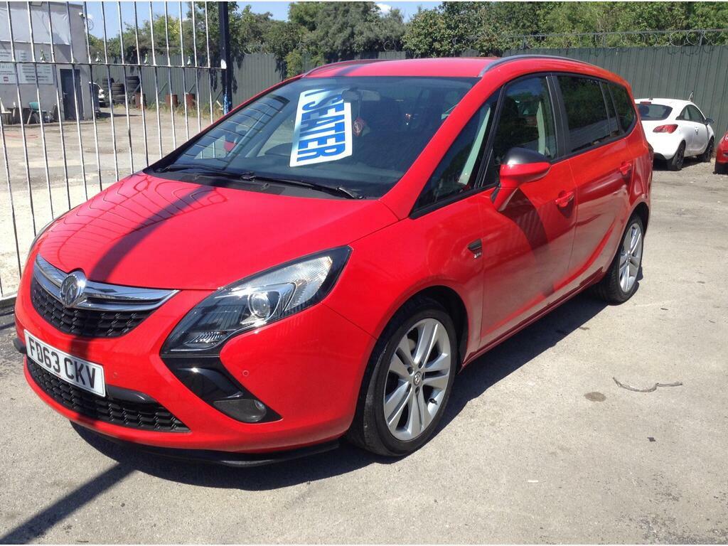 Vauxhall Zafira Tourer 2.0 Cdti Sri Euro 5 Red #3