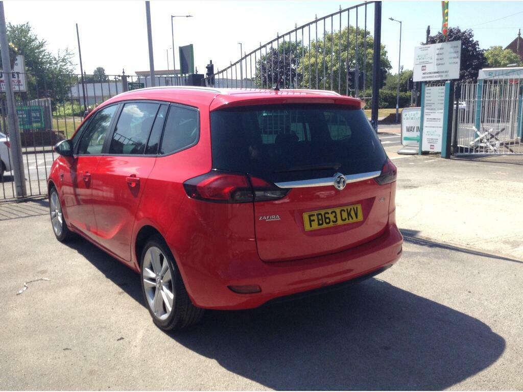 Vauxhall Zafira Tourer 2.0 Cdti Sri Euro 5 Red #4