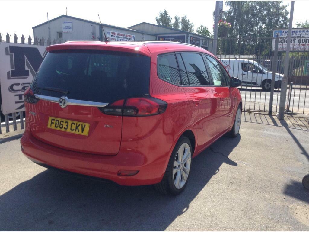 Vauxhall Zafira Tourer 2.0 Cdti Sri Euro 5 Red #6