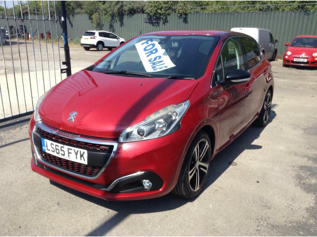 Peugeot 208 1.2 Puretech Gt Line Euro 6 S S Red #3