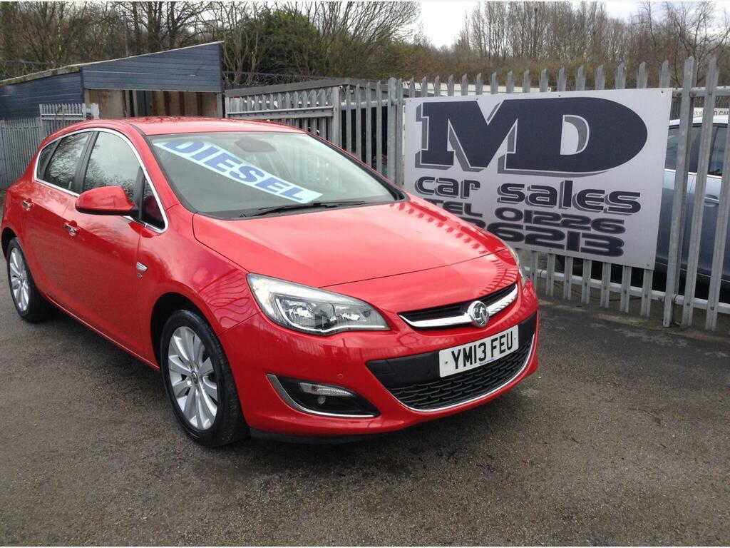 Vauxhall Astra 2.0 Cdti Ecoflex Elite Euro 5 S S Red #3