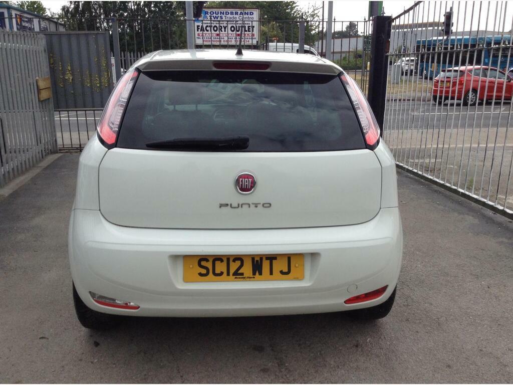 Fiat Punto 1.4 Gbt Euro 5 S S White #5