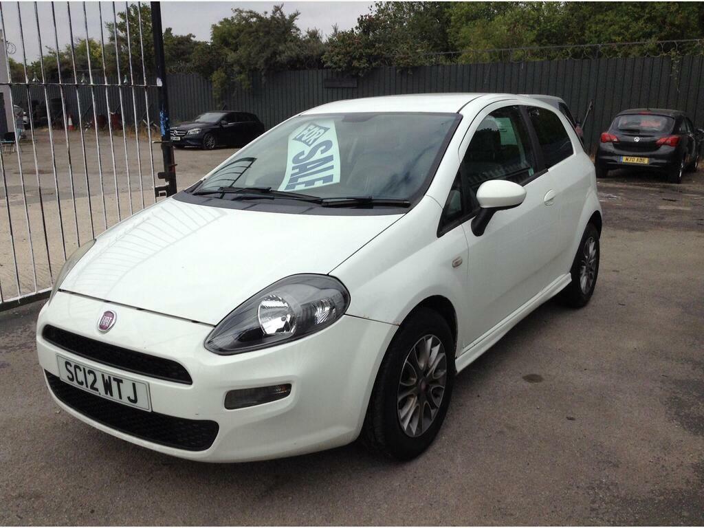 Fiat Punto 1.4 Gbt Euro 5 S S White #3
