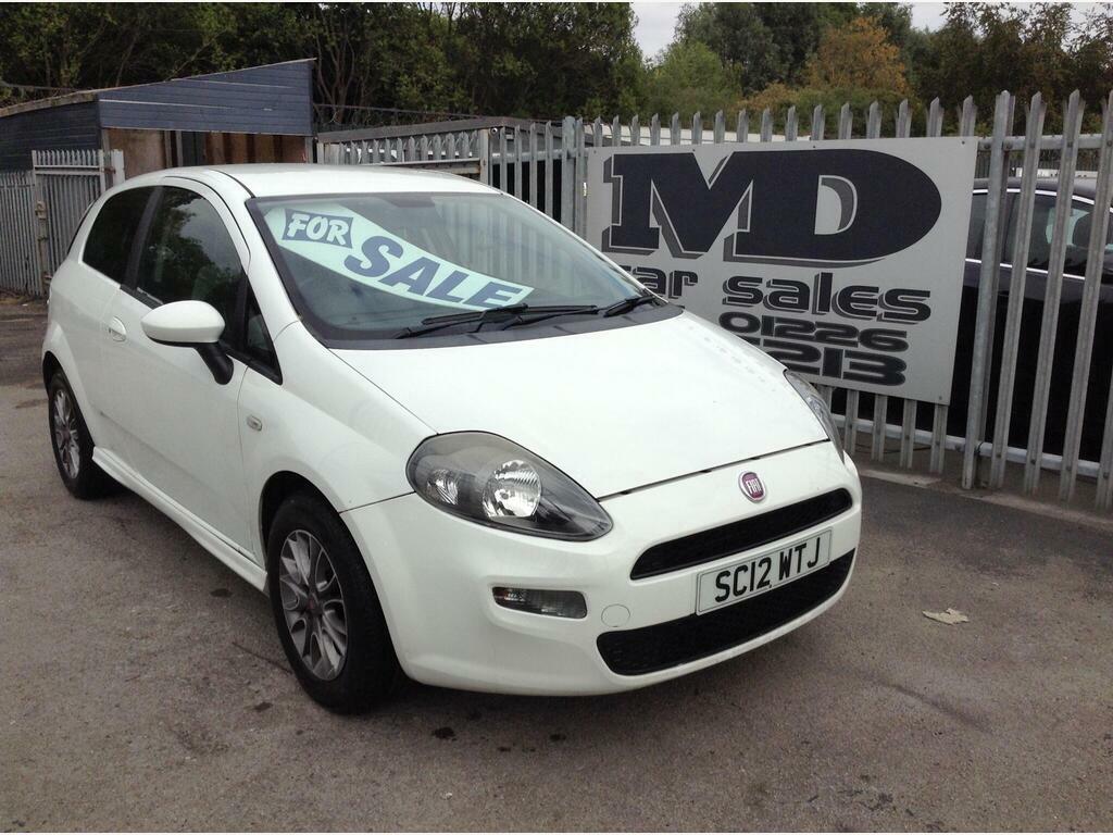 Fiat Punto 1.4 Gbt Euro 5 S S White
