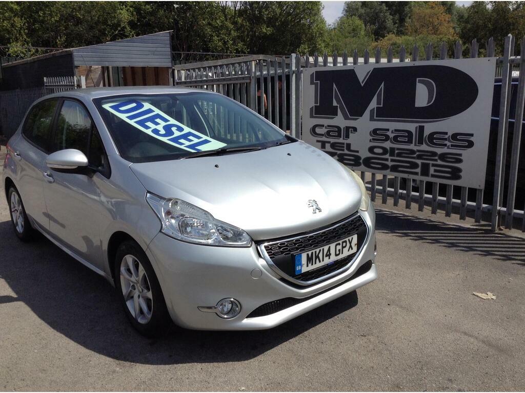 Peugeot 208 1.4 Hdi Active Euro 5 Silver