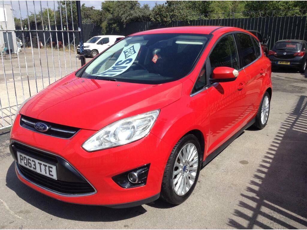 Ford C-Max 1.6 Tdci Titanium Euro 5 Red #4