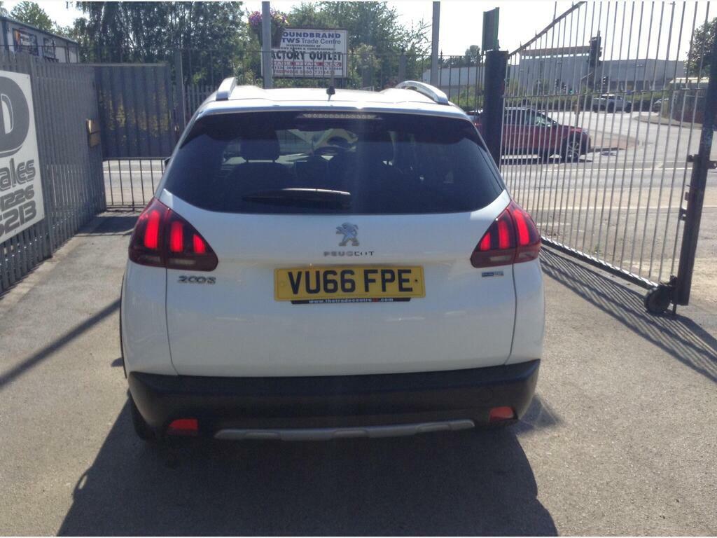 Peugeot 2008 1.2 Puretech Allure Euro 6 White #5