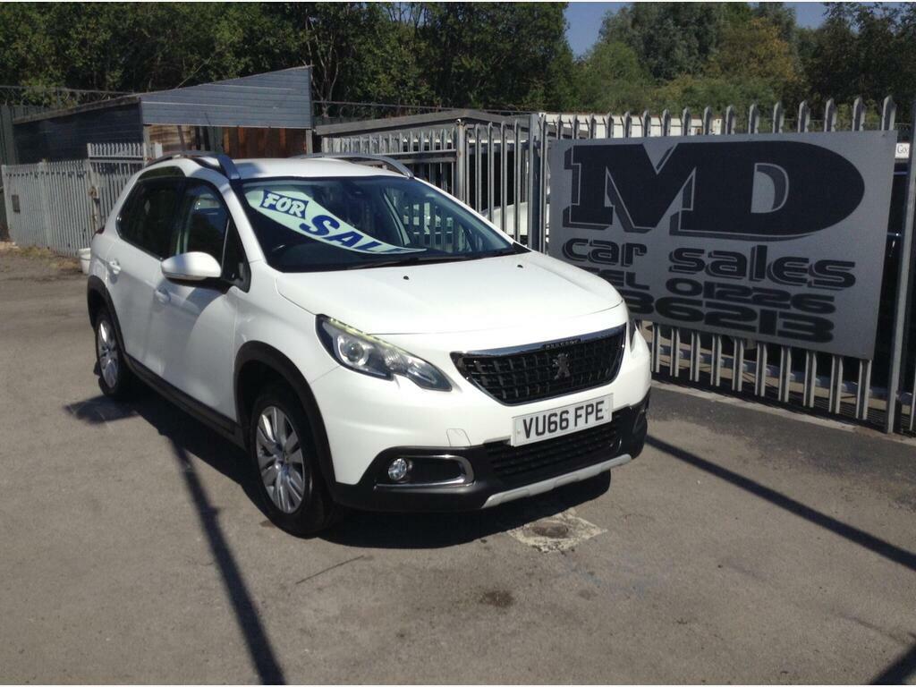 Peugeot 2008 1.2 Puretech Allure Euro 6 White