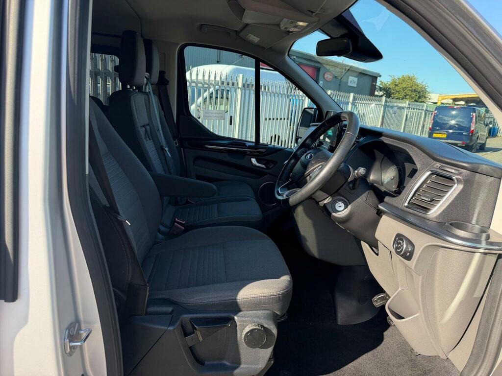 Ford Tourneo Custom 2.0 320 Ecoblue Titanium Minibus Double Cab Di Blue #17