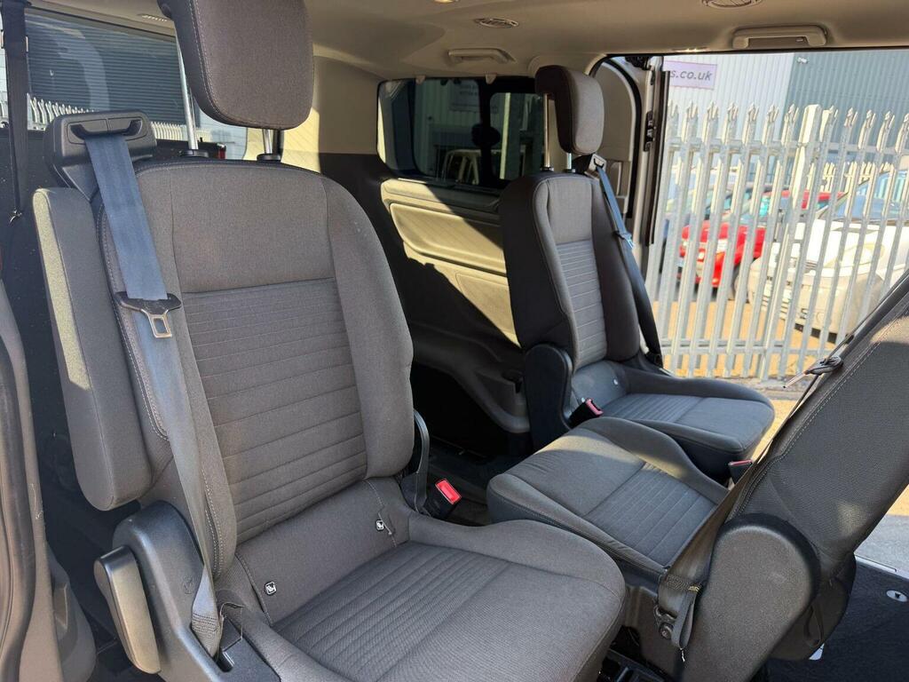 Ford Tourneo Custom 2.0 320 Ecoblue Titanium Minibus Double Cab Di Blue #12