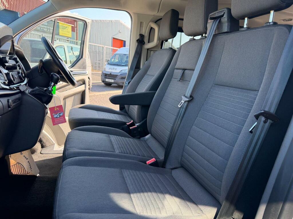 Ford Tourneo Custom 2.0 320 Ecoblue Titanium Minibus Double Cab Di Blue #15