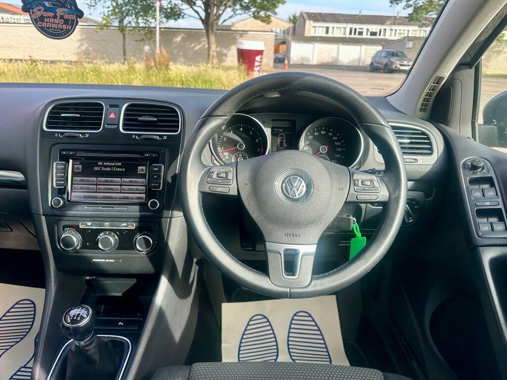 Volkswagen Golf 1.6 Tdi Match Hatchback Euro 5 Black #19