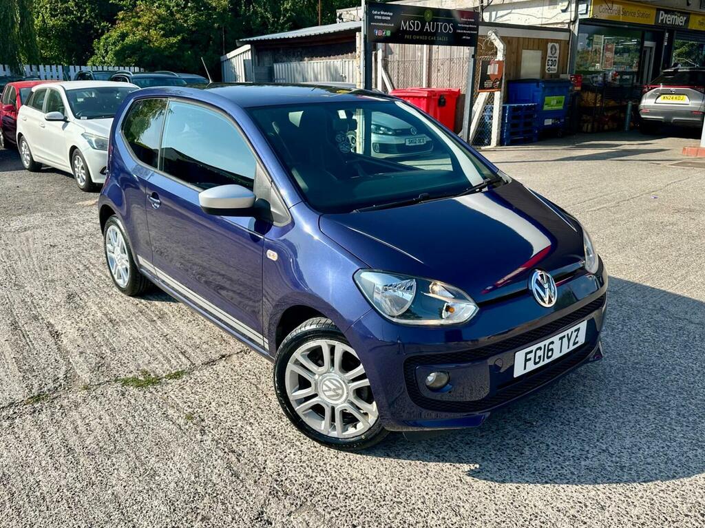 Volkswagen Up 1.0 Club Up Euro 6 2016 Blue #2