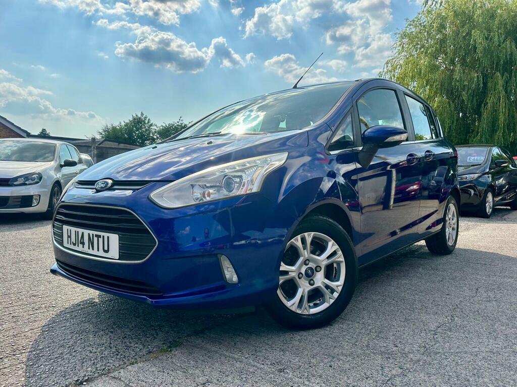 Ford B-Max 1.4 Zetec Euro 5 2014 Blue #5