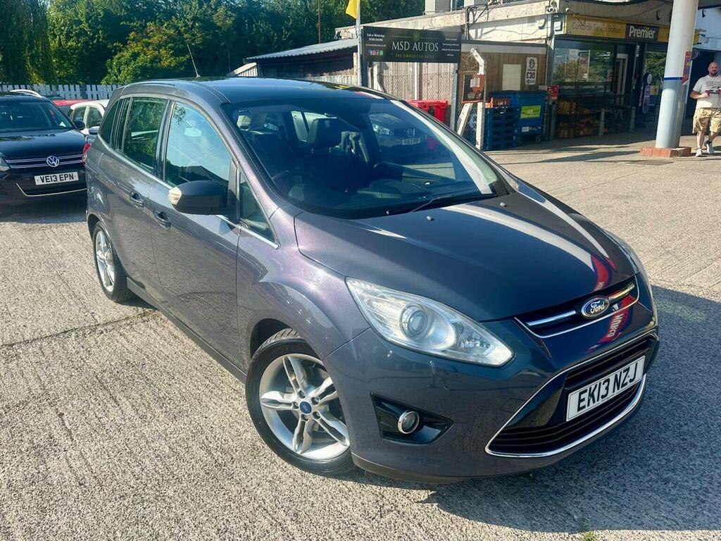 Ford Grand C-Max 2.0 Tdci Titanium X Euro 5 2013 Blue #2