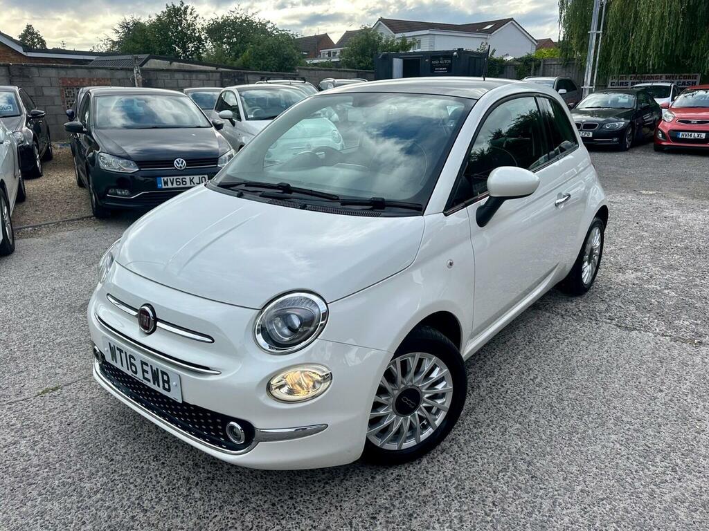 Fiat 500 1.2 Lounge Euro 6 Ss 2016 WT16EWB White #6