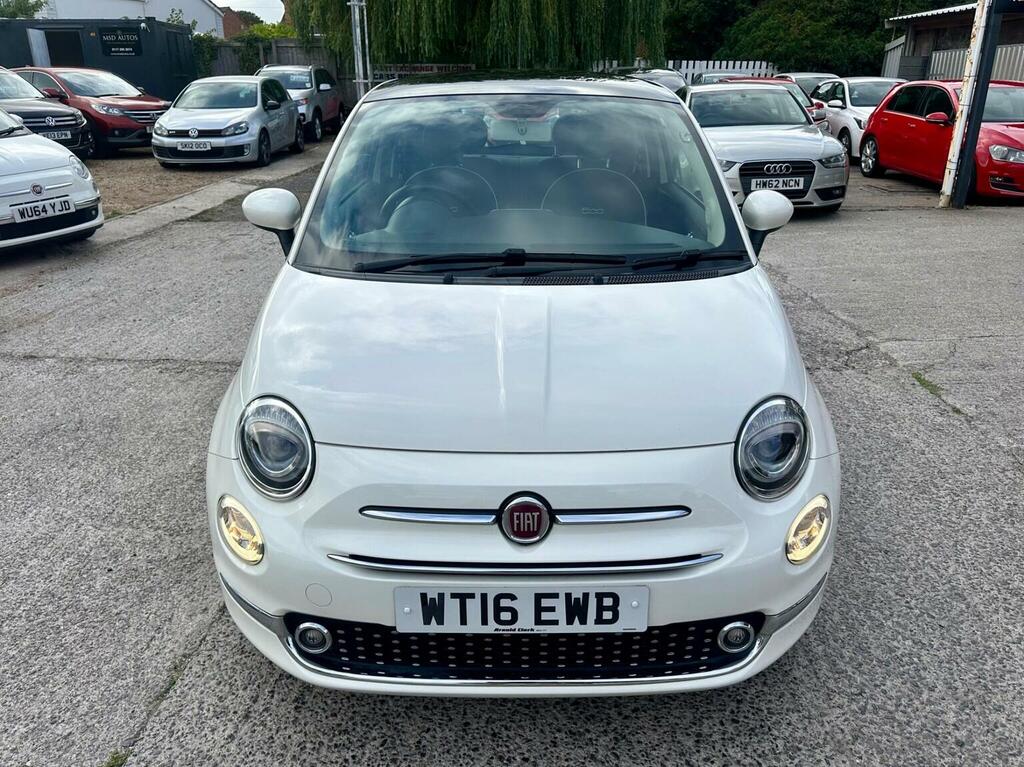 Fiat 500 1.2 Lounge Euro 6 Ss 2016 WT16EWB White #4