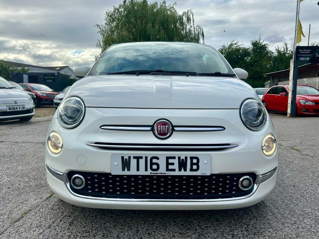 Fiat 500 1.2 Lounge Euro 6 Ss 2016 WT16EWB White #3