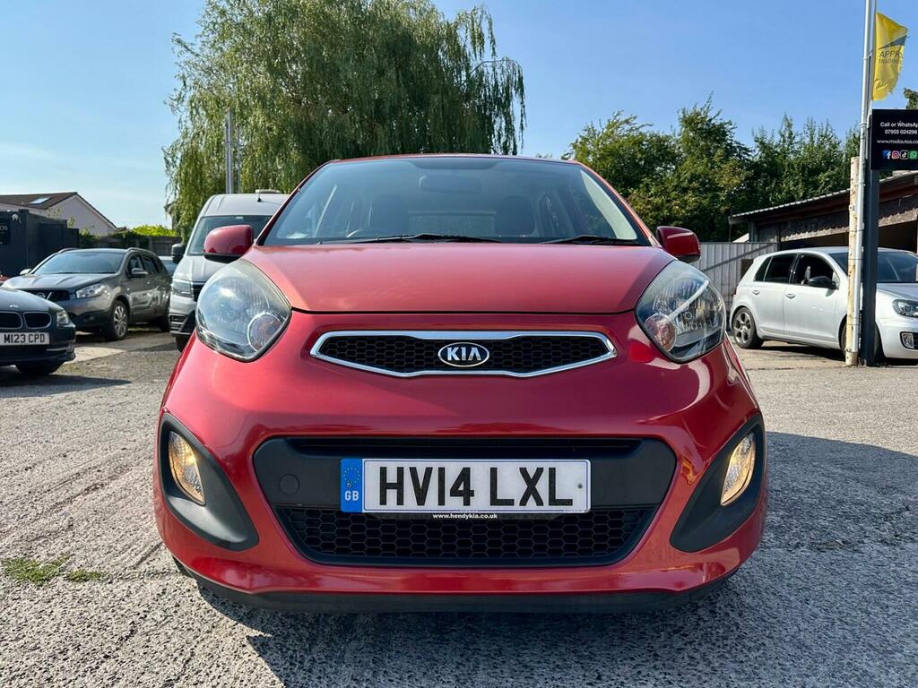 Kia Picanto 1.0 Vr7 Euro 5 2014 Red #3