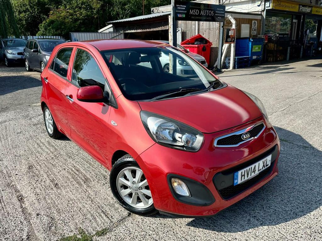 Kia Picanto 1.0 Vr7 Euro 5 2014 Red #2