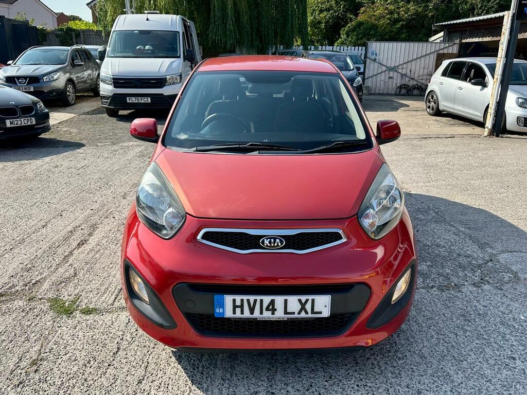 Kia Picanto 1.0 Vr7 Euro 5 2014 Red #4