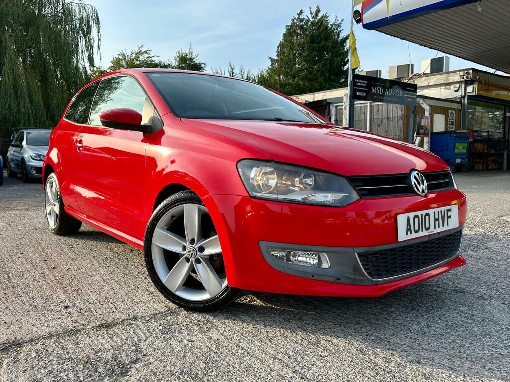 Volkswagen Polo 1.4 Sel Euro 5 2010 AO10HVF Red