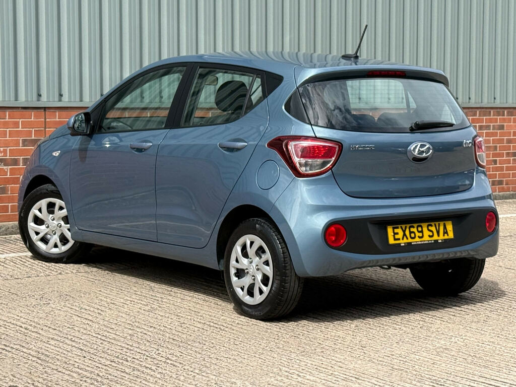Hyundai I10 1.2 Se Euro 6 EX69SVA Blue #4