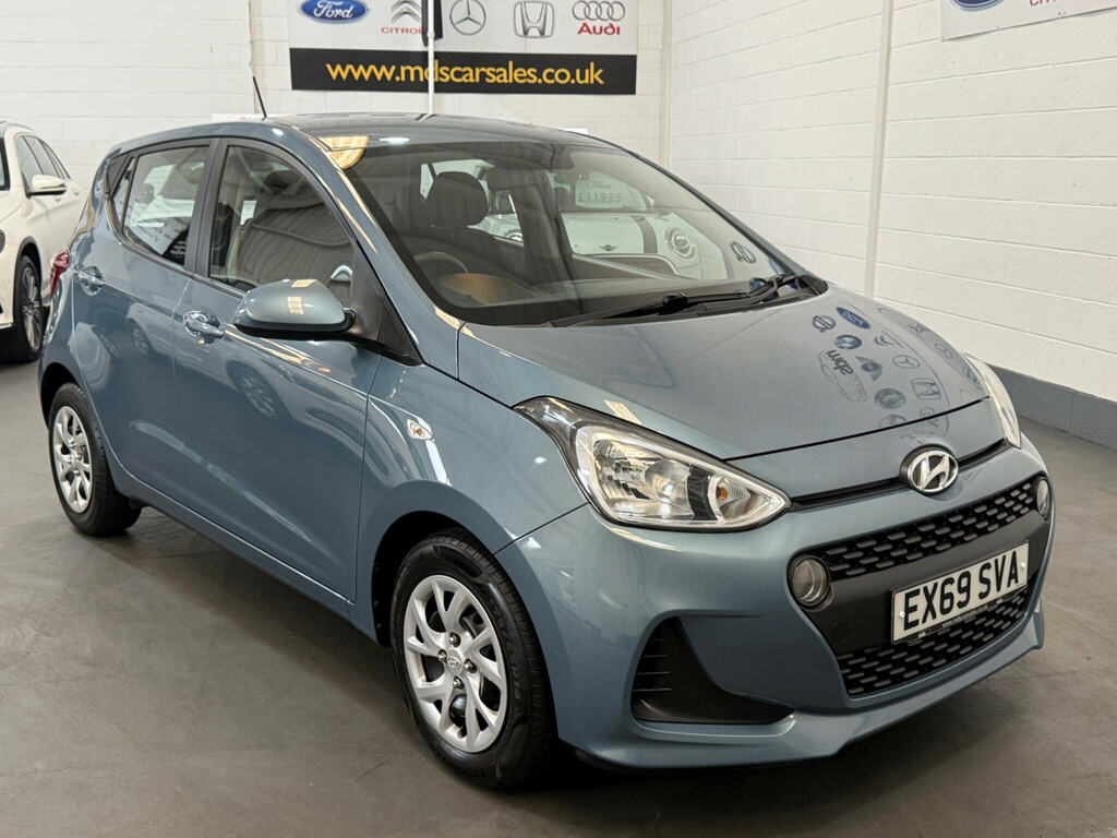 Hyundai I10 1.2 Se Euro 6 EX69SVA Blue #6
