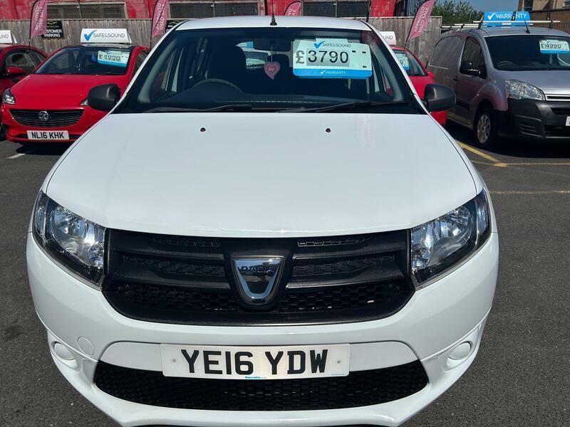 Dacia Sandero 1.2-Ambiance-euro-6-5dr White #3