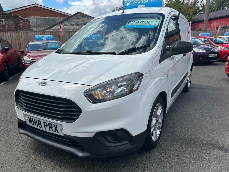 Ford Transit Courier 1.5-Tdci-trend-l1-euro-6-5dr MH18PRX White #2