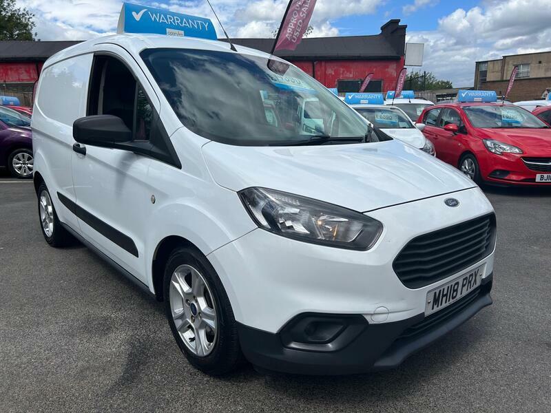 Ford Transit Courier 1.5-Tdci-trend-l1-euro-6-5dr White