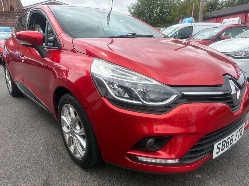 Renault Clio 1.2-16V-dynamique-nav-euro-6-5dr Red