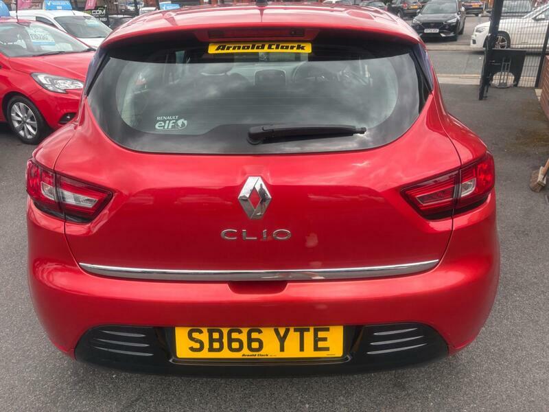 Renault Clio 1.2-16V-dynamique-nav-euro-6-5dr Red #5