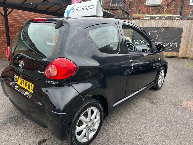 Toyota Aygo 1.0-Vvt-i-black-euro-4-3dr Black #5