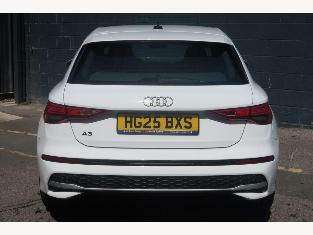 Audi A3 1.5 Tfsi 30 Sport Sportback S Tronic Euro 6 S S White #5