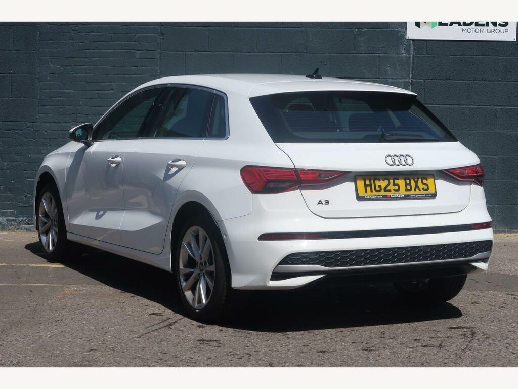 Audi A3 1.5 Tfsi 30 Sport Sportback S Tronic Euro 6 S S White #3