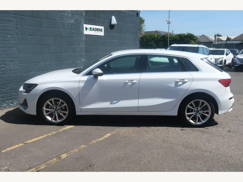 Audi A3 1.5 Tfsi 30 Sport Sportback S Tronic Euro 6 S S White #4