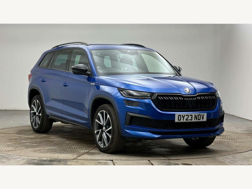 Skoda Kodiaq 1.5 Tsi Act Sportline Dsg Euro 6 S S 7 Seat Blue