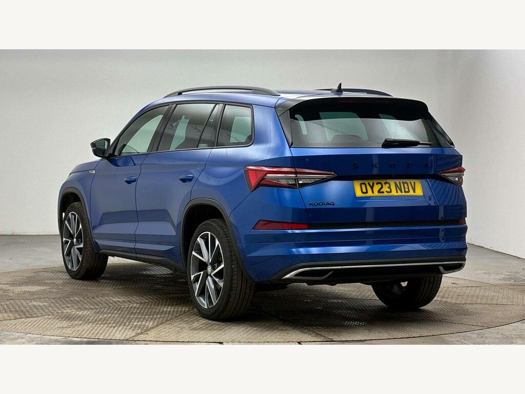 Skoda Kodiaq 1.5 Tsi Act Sportline Dsg Euro 6 S S 7 Seat Blue #3