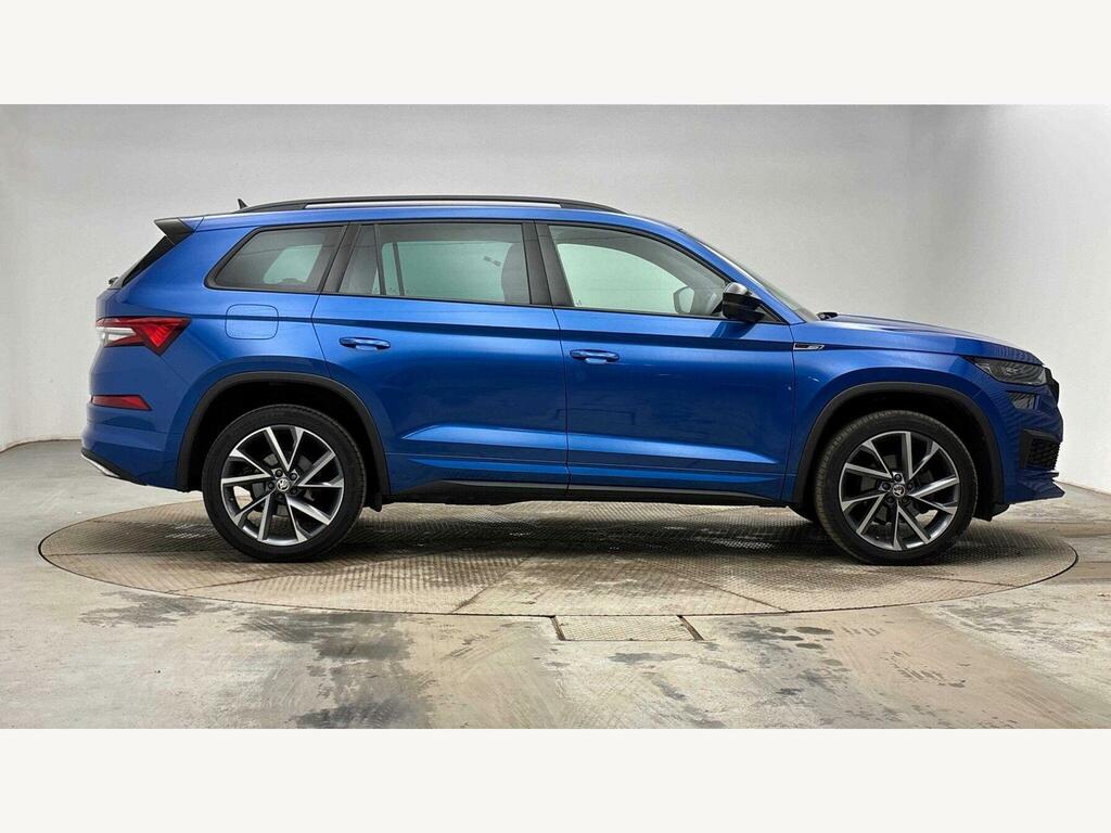 Skoda Kodiaq 1.5 Tsi Act Sportline Dsg Euro 6 S S 7 Seat Blue #4