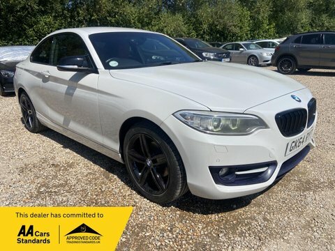 BMW 2 Series 2.0 218D Sport White #2