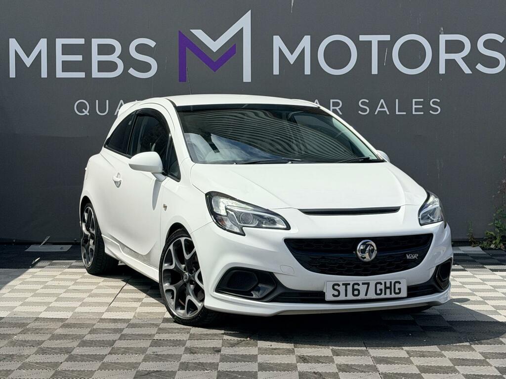 Vauxhall Corsa Vxr White